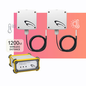 2 juegos de Sensor inalámbrico de temperatura Sensor de temperatura interior Monitor de temperatura Medidor registrador de datos de alarma - Product Image 1