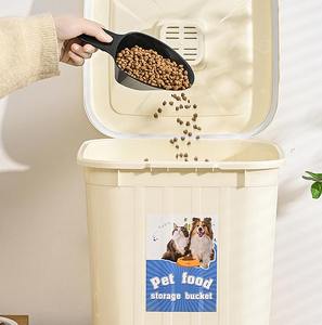 Böcek geçirmez ve nem geçirmez PP malzeme Pet gıda depolama kova küçük hayvanların ev köpek gıda depolama için - Product Image 4
