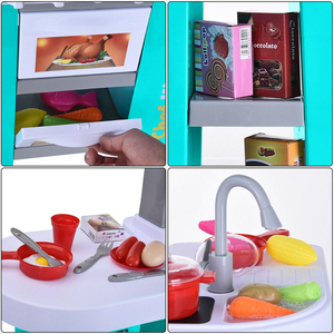 Juego de Cocina de Juguete para Niños con Luces y Sonidos, Juguete de Cocina para Bebés, Juguetes de Chef Talentoso - Product Image 2