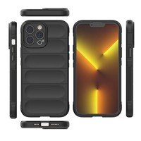 Nouvelle coque de téléphone en silicone antichoc Armor Wave Fantasy Shield pour iPhone X 11 12 13 14 15Promax