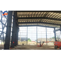 Q355 Structure métallique préfabriquée à construction rapide Stockage industriel Bâtiments commerciaux Construction industrielle Type de soudage léger