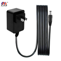 Adaptateur secteur universel haute efficacité AC DC 9V 1.25A 11.25W avec prise US pour caméra CCTV et bande LED
