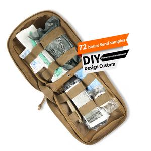 Emsrun OEM camuflaje Molle médico táctico IFAK bolsa <span class=keywords><strong>de</strong></span> primeros auxilios IFAK Trauma Kit bolsa <span class=keywords><strong>de</strong></span> supervivencia incluye parche cruzado - Product Image 2