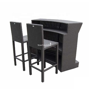 Mueble de <span class=keywords><strong>Bar</strong></span> Moderno para Exteriores Otto, Mueble de <span class=keywords><strong>Bar</strong></span> Tiki para Exteriores, Juego de Muebles de <span class=keywords><strong>Bar</strong></span> - Product Image 2