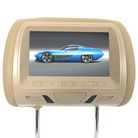 Écran d'appui-tête universel de 7 pouces en gros, entrée vidéo double canal, Mp5, oreiller, écran LCD arrière HD pour voiture