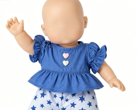 Vêtements de poupée personnalisés 1/6 en gros OEM/ODM pour tenues de poupées BJD en coton