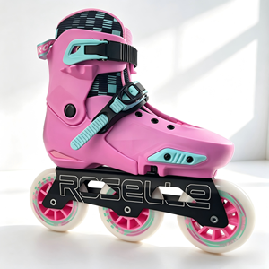 Patins à roulettes en ligne professionnels de haute qualité Feng Quan, patins à roulettes en ligne 100 mm PU, taille réglable, roues 85A <span class=keywords><strong>HR</strong></span> - Product Image 4