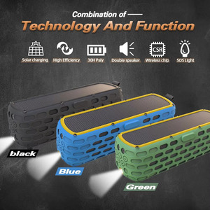 Altavoz Portátil Inalámbrico Cyboris T6 con Chip, Carga Solar, <span class=keywords><strong>Tecnología</strong></span> Combinada para Deportes al Aire Libre, Batería de Alta Capacidad - Product Image 5