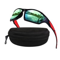Lunettes de sport en silicone pour le cyclisme sur route, lunettes de ski polarisées, lunettes de soleil tendance pour femmes, lunettes de sport pour hommes