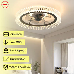 Ventilador de Techo Inteligente Moderno con Luz de 30W, Ahorro de Energía, Motor DC Silencioso, LED de 3 Temperaturas de Color Ajustables, 5 Aspas, Control por Aplicación/Control Remoto - Product Image 1