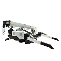 Guindaste Aranha Hidráulico de Esteira 6ton 8ton 10ton, Mini Guindaste de Construção