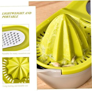 Hot Selling 2 in 1 Multi-Function Lemon Juicer Kitchen Gadget Lemon Press Juicer Vegetable & Fruit Wire Grater Garlic <b>Grinder</b> - Product Image 3