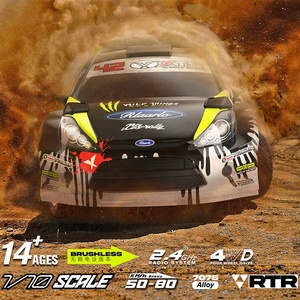 XTS-F10 RLAARLO 1:<strong>10</strong> Scale Brushless 4X4 <strong>RC</strong> Rally Car 4WD Carbon Fiber Waterproof ESC Metal Gear <strong>Servo</strong> Sealed Steel Differential - Product Image 3