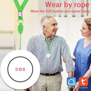 Заводская медицинская сигнализация, водонепроницаемая Wi-Fi, умная система оповещения для пожилых людей, помощь в спасении, система оповещения, браслет, кнопка сигнализации - Product Image 3