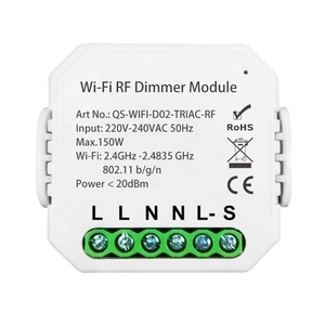 Bán Chạy Nhất 240V <span class=keywords><strong>LED</strong></span> <span class=keywords><strong>Dimmer</strong></span> 1 Gang Tuya Điều Khiển Từ Xa On-Off & Dimming Switch RF WiFi <span class=keywords><strong>Dimmer</strong></span> Module - Product Image 1