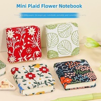 Buku Sketsa Khusus Spidol Mini Doodle Notebook, Buku Cat Air Kosong Berbahan Karton Akrilik, Model Flip-Through