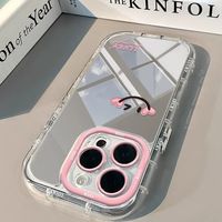 Coques de téléphone portable personnalisées avec logo miroir pour iPhone 17 Air 16 15 Plus Pro Max 14 13 12 11 – Protection antichute et antichoc