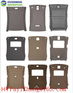 Fieltro insonorizado de tela no tejida perforada con aguja para revestimiento de techo de coche - Product Image 3