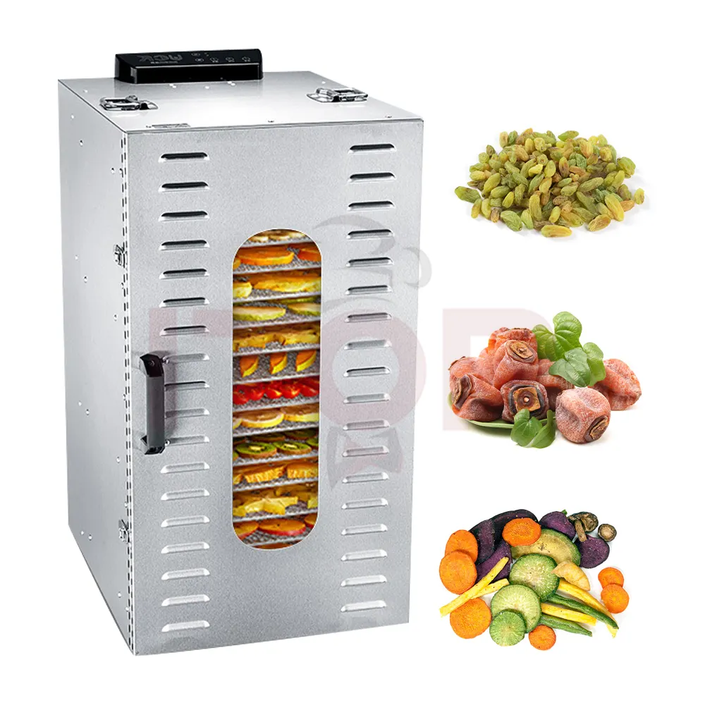 Wholesales Commercial Herb Tea Flower Pet Food Mini Fruit Dryer 1500W Deshidratador 220V/110V De Alimentos Tray Dryer