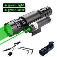 SYQT Combo Laser et lampe de poche Scope Sight Accessoires de plein air pour les outils de chasse à vision nocturne
