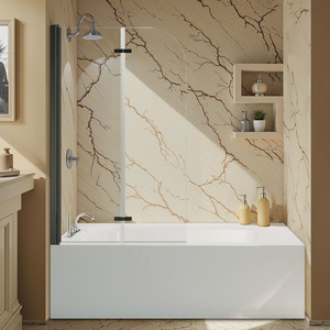 <span class=keywords><strong>Pare</strong></span>-<span class=keywords><strong>douche</strong></span> moderne en verre noir pliable gain de place <span class=keywords><strong>baignoire</strong></span> pliante porte moustiquaire de <span class=keywords><strong>douche</strong></span> 90 CM boîte de <span class=keywords><strong>douche</strong></span> de salle de bain <span class=keywords><strong>pour</strong></span> <span class=keywords><strong>baignoire</strong></span> - Product Image 2