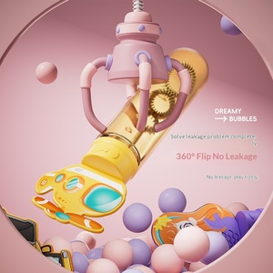 <span class=keywords><strong>Mini</strong></span> baguette à bulles de <span class=keywords><strong>dessin</strong></span> <span class=keywords><strong>animé</strong></span>, ensemble de jouets à bulles pour enfants, en plastique, plusieurs styles, taille petite, jouets amusants pour souffler de l'eau - Product Image 4