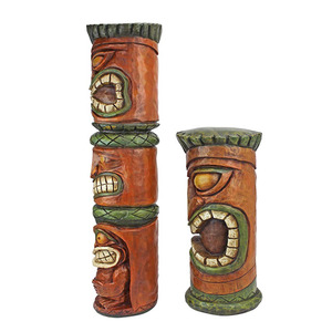 Custom <strong>Tiki</strong> <strong>bar</strong> Decoration fairy House <strong>Accessories</strong> Wholesale Resin <strong>Tiki</strong> Statue - Product Image 6