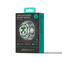 Reloj Inteligente Deportivo JOYROOM con Pantalla AMOLED Ultra Clara de 1.43'', Resistente al Agua 5ATM, Android, para Hombre