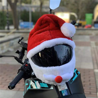 Housse de casque de moto FDFIT, drôle et amusante, en polyester, pour la conduite hivernale