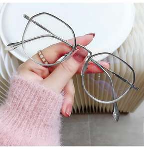 แว่นตาโลหะทรงกลมคลาสสิคใหม่ปี <span class=keywords><strong>2025</strong></span> รุ่น TR90 คุณภาพสูงสำหรับผู้หญิง สไตล์เรโทร ป้องกันแสงสีฟ้า รับทำโลโก้ - Product Image 5