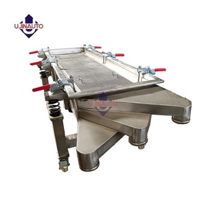 Grande machine à crible vibrant linéaire pour le criblage de production de matériaux de tamisage de poudre avec moteur comme composant de base - Product Image 1