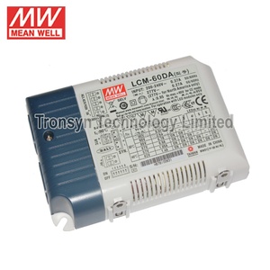 Meanwell LCM-60DA Multiple-Stage Output Constant Current Dali LED Power Supply 500MA 600MA 700MA 900MA 1050MA 1400MA - Product Image 1
