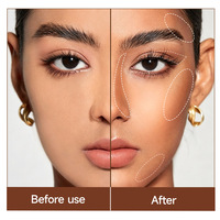 Stick de contour liquide mat éclaircissant pour le visage, best-seller, avec surligneur et blush personnalisés, pour un maquillage naturel de contour du nez et d'ombrage