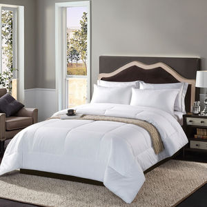 Edredones y Colchas de Algodón de Seda con Estampado de <span class=keywords><strong>Plumas</strong></span> Blancas Puras, Transpirables, para Otoño, de Lino Cepillado, para Hotel - Product Image 2