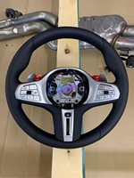 Volant de voiture en fibre de carbone avec chauffage pour BMW G20 G30 G21 G22 G23 Série 3 320i 325i 330i 2019 2020 2023