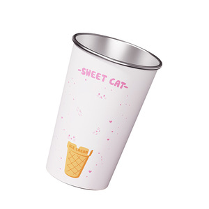 Tazza per Caffè Freddo Grande Capacità 470ml in Alluminio con Cambio di Temperatura e Colore - Product Image 5