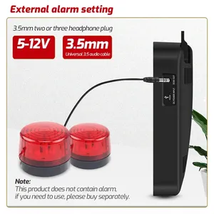 Tasi Ta623a/B 13 Inch Nhựa LCD Thermohygrometer Treo Tường Nhiệt Độ Và Độ Ẩm Meter Cho Văn Phòng Trường Học & Thư Viện - Product Image 5