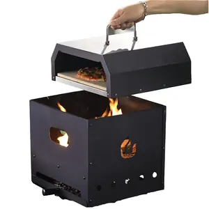 Kingjoy Vỉ Nướng Bbq Thiết Kế Hiện Đại Bằng Thép Để Nướng Bánh Pizza