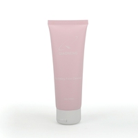 Ensemble de flacons et pots en PET rose givré du fabricant, 30g, 100ml, 150ml, pour crème pour le visage, nettoyant facial, emballage cosmétique en plastique