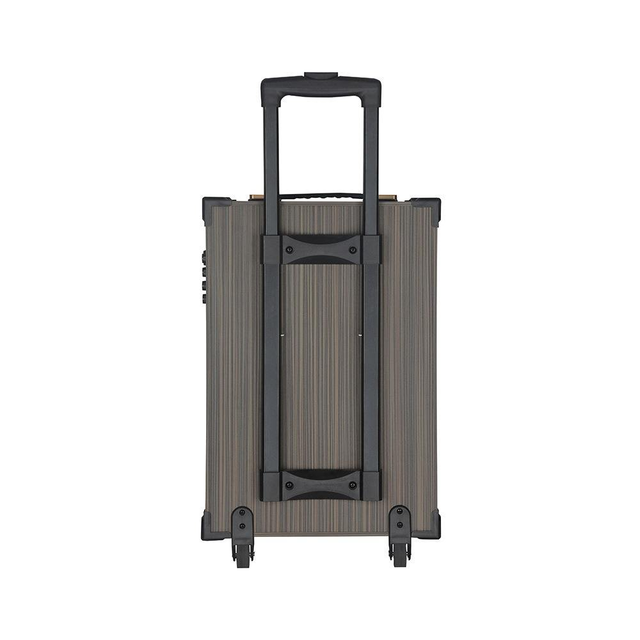 New Factory NDR-C12 Outdoor Party Square Dance Karaoke Wireless 12inch Wooden Box Speaker with FM Radio Anti-Fall Features
