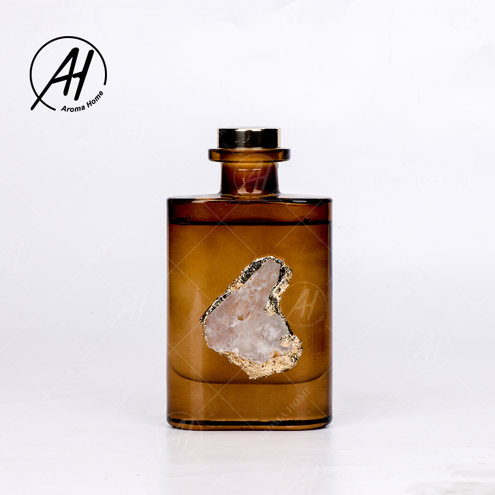 Luxury Home Fragrance Air Freshener Private Label Glass Bottle Reed Diffuser Sets 2