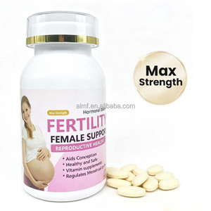 Compresse per il Supporto della Fertilità Femminile, Equilibrio Ormonale, Salute Riproduttiva, Multivitaminico con Maca, CoQ10, Antiossidante, Supporto Prenatale - Product Image 1