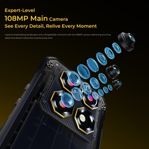 สมาร์ทโฟนพันธุ์อึด 5G สำหรับเล่นเกม พร้อมคุณสมบัติกันน้ำ IP68 หน้าจอ HD LCD รองรับ NFC และ SOS โทรศัพท์กันน้ำสำหรับเล่นเกม - Product Image 5