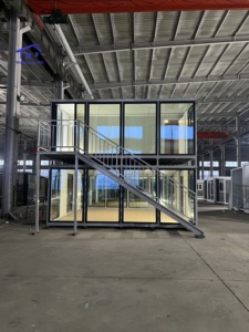 Casa contenedor de acero expandible de estilo popular de Australia moderna con dosel de terraza para apartamento escolar familiar Hotel Villa - Product Image 6