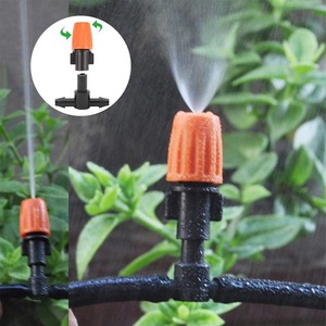 Sistem Penyiraman Taman Otomatis DIY 15m dengan 15 Nozel Plastik Oranye, Kit Irigasi Tetes & Semprot - Product Image 6