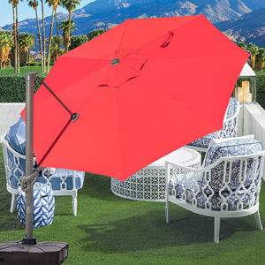 [Toldo de 280 gramos de poliéster] Certificados CE + MSDS + ISO + EORI Sombrilla redonda rectangular Luz solar Jardín Hotel Patio Paraguas - Product Image 1