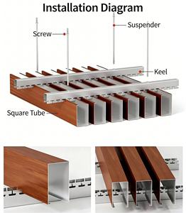 Rejilla Metálica Ignífuga de Aleación de Aluminio, Paneles Perforados Tipo Panal para Techo, para Hospitales, Oficinas y Centros Comerciales con Alta Ventilación - Product Image 5