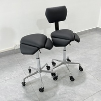 Chaise de salon commerciale Kaiselong L300 pour salons de coiffure et instituts de beauté avec cadre en aluminium et levage rotatif