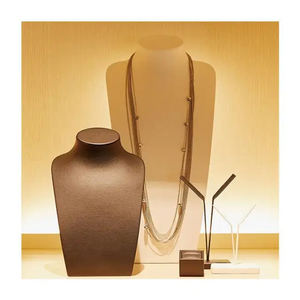 Étui à bijoux d'affichage de collier de velours du Japon de haute performance - Product Image 1