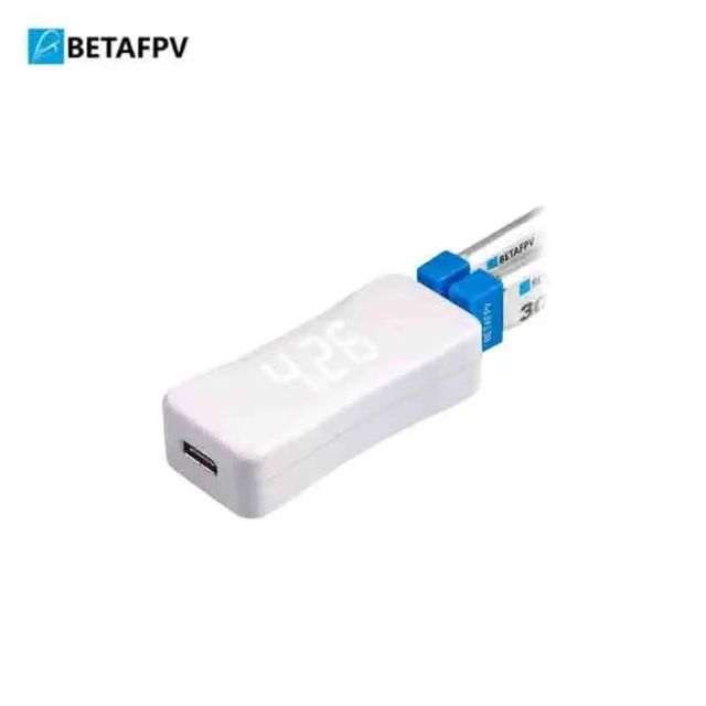 BETAFPV BT2.0 1S Battery All-in-One Charger, Type-C Dual Mode Voltage Tester with LED Display for FPV Lipo Batteries RC Parts
